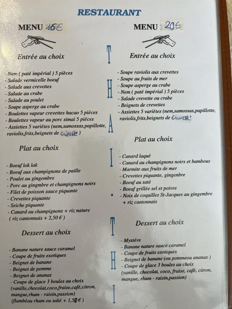 Thai Thi - Menu Image 1