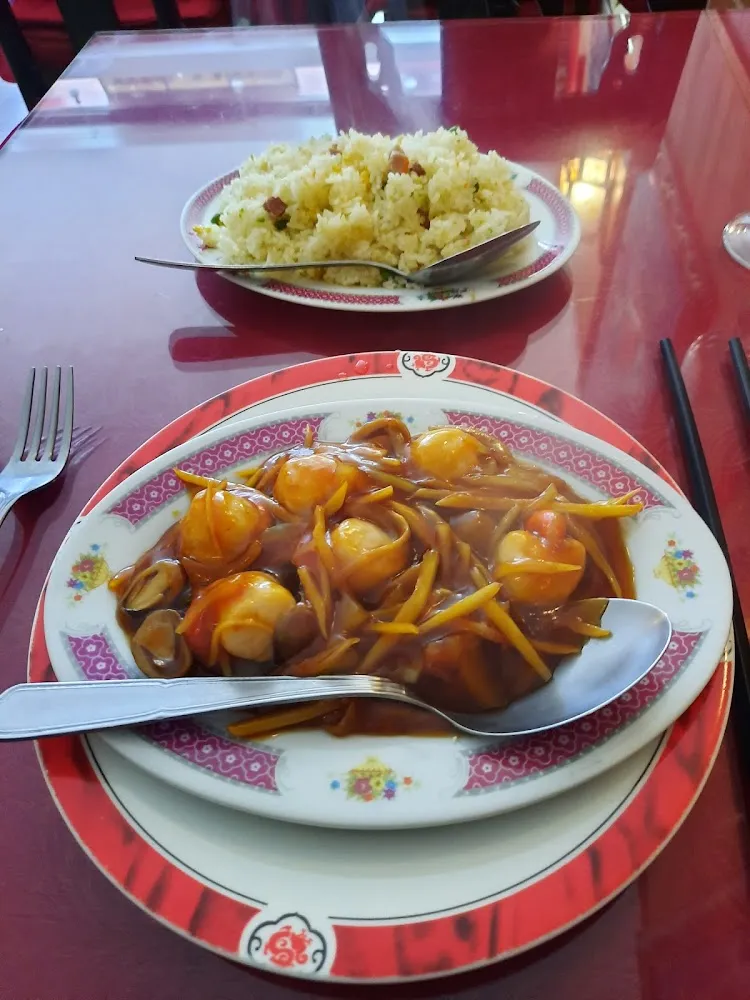 Noix de Saint Jacques Au Gingembre